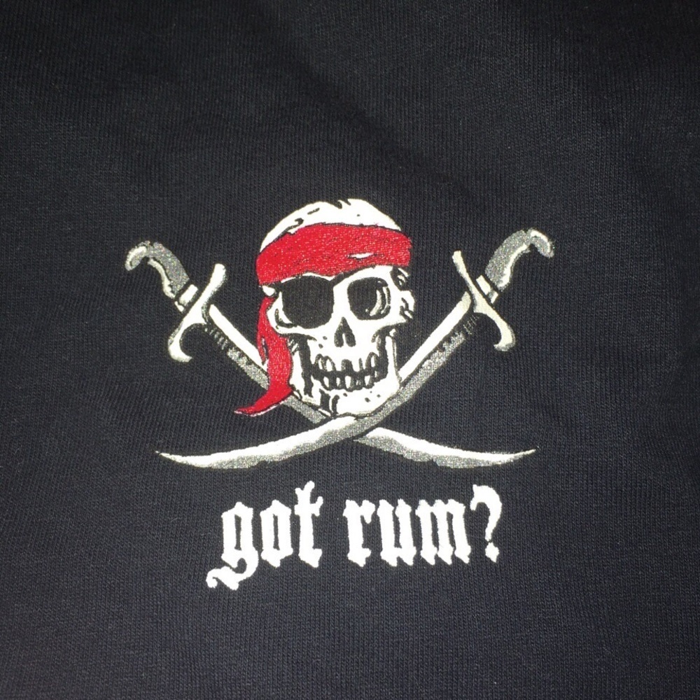 ST PETE FLORIDA GOT RUM VINTAGE PIRATE TEE SHIRT UNISEX - Picture 6 of 6